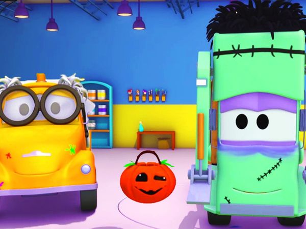 Car City: Tom's Paint Shop - Suzy el Unicornio / Charlie es Spiderman el Hombre Araña