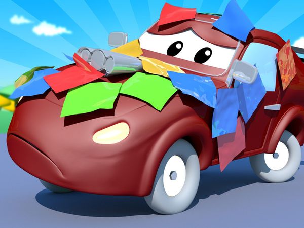 Car City: Tom's Car Wash - Christopher el Mezclador de Concreto / Francis El Montacarga