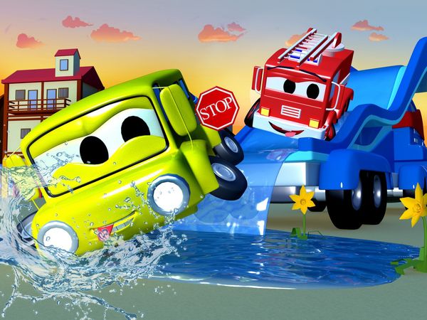 Car City: Super Truck - El camión de Graffiti / El Camión Dron