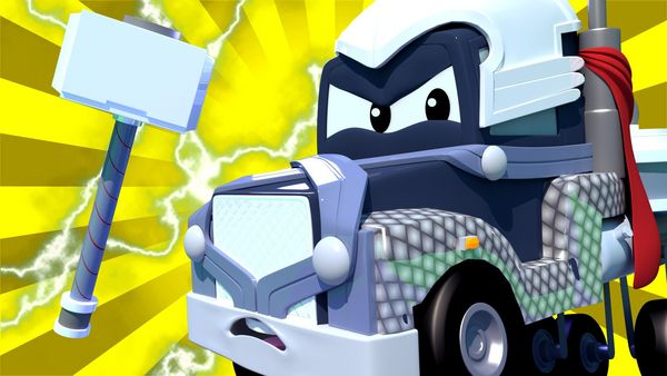 Car City: Super Truck - El Camión Arbitro / El Avión Jumbo