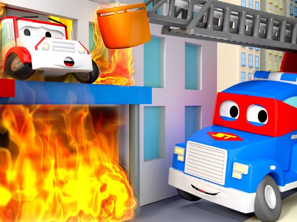 Car City: Super Truck - Carl the Super Truck El Tanque / El Reparador de Nieve