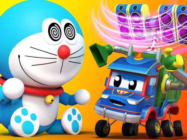 Car City Super: Super Truck - La Granja de Autos Olímpica / Batalla de cocos con un camión de garras