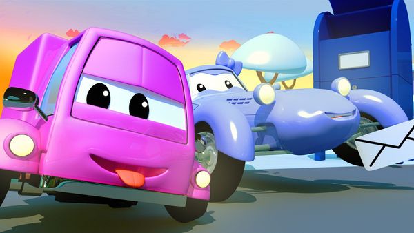 Car City: Troy the Train - Día de la Madre : Flavy el Camión Cama Plana / Incendio en la granja