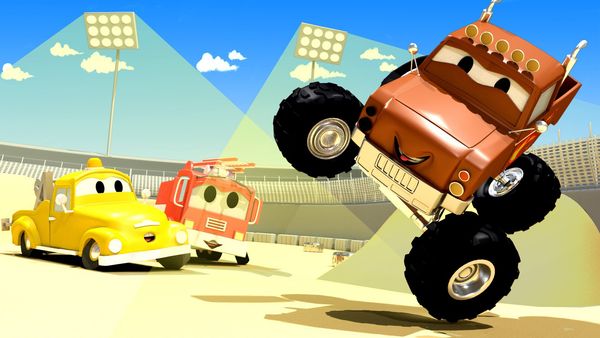Car City: Troy the Train - Rocky el cohete / Velocidad