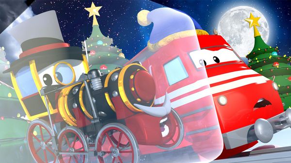 Car City: Troy the Train - Troy the Train el submarino encuentra un tesoro / El disco tren