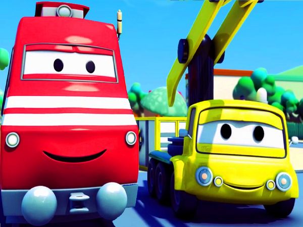 Car City: Troy the Train - El tren rompehielos / El pequeño carro rosa