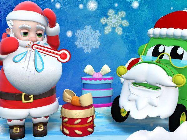 Car City Super: InvenTom The Tow Truck - Se roban los regalos de Navidad / La Maquina de Caramelos se volvió loca