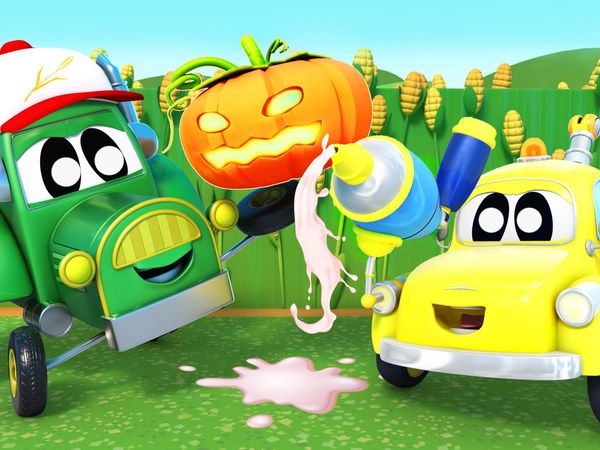 Car City Super: InvenTom The Tow Truck - El Remolcador y los Tiburones / Marley quiere vencer a Jerry en carrera