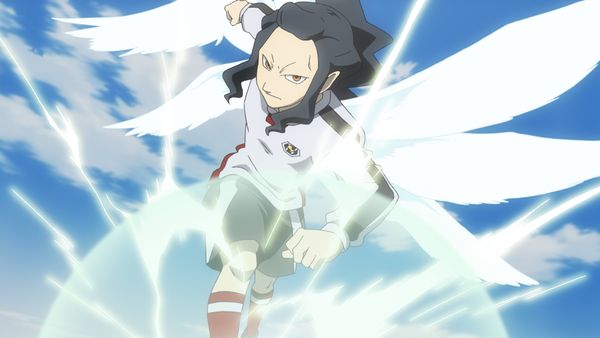 Inazuma Eleven - Le dernier défi : la sélection de Percy Travis contre celle de Lina Schiller !
