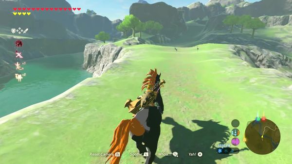 The Legend of Zelda - Breath of the Wild Gameplay - Zebra Gamer - Giant Horse!