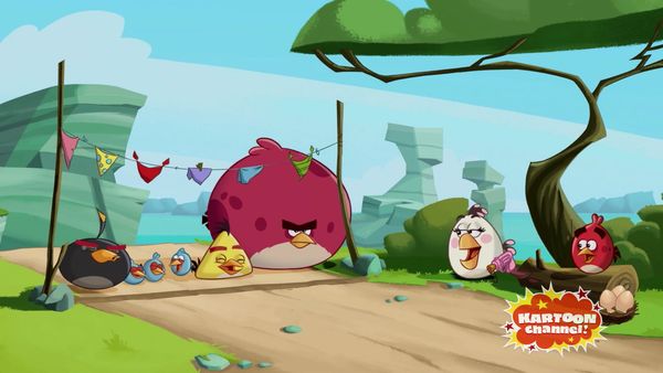 Angry Birds - Double Take / Crash Test Piggies / Slappy-Go-Lucky / Sneezy Does It / Run Chuck Run / "Rock On!" / The Mirror / Superglue