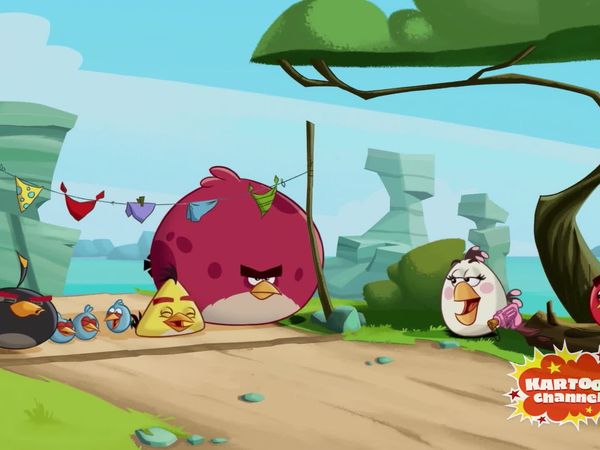 Angry Birds - Double Take / Crash Test Piggies / Slappy-Go-Lucky / Sneezy Does It / Run Chuck Run / "Rock On!" / The Mirror / Superglue