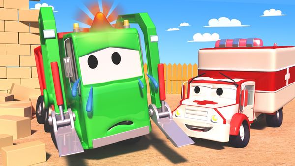 Amber the Ambulance - Gary tem um galo na cabeça / Suzy tem uma reação alérgica à maquiagem / Baby Carrie, o CANDY CAR, não se sente muito bem