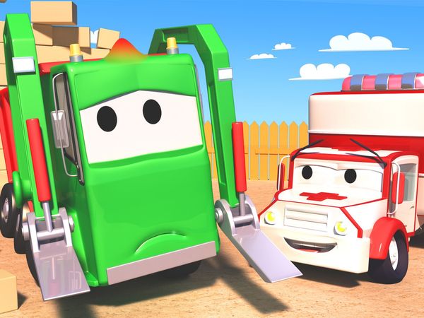 Amber the Ambulance - Gary tem um galo na cabeça / Suzy tem uma reação alérgica à maquiagem / Baby Carrie, o CANDY CAR, não se sente muito bem
