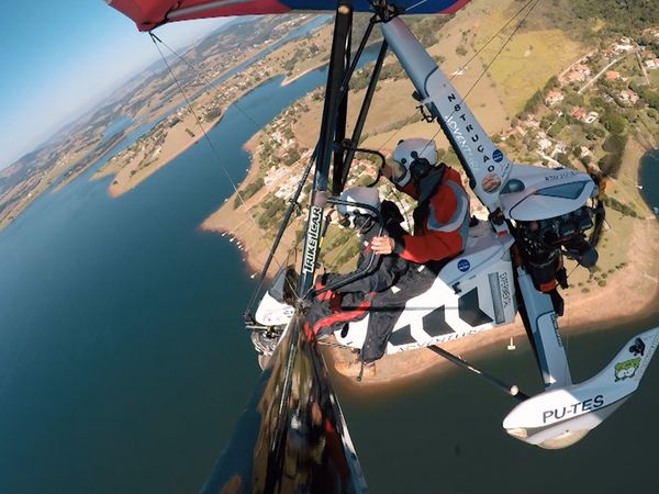 Aero, Por Trás da Aviação - Voo de Trike e Head-up display
