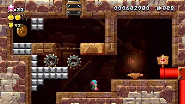 New Super Mario Bros. U Deluxe Gameplay - Zebra Gamer - Layer-Cake Desert! Peachette!