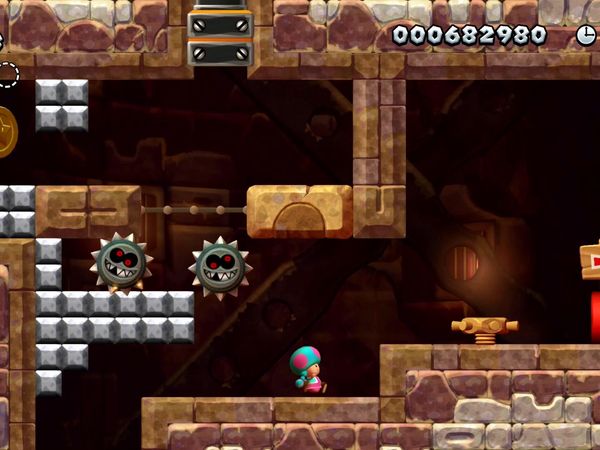 New Super Mario Bros. U Deluxe Gameplay - Zebra Gamer - Layer-Cake Desert! Peachette!