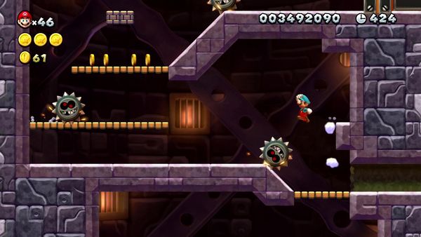 New Super Mario Bros. U Deluxe Gameplay - Zebra Gamer - Rock-Candy Mines! Nabbit!