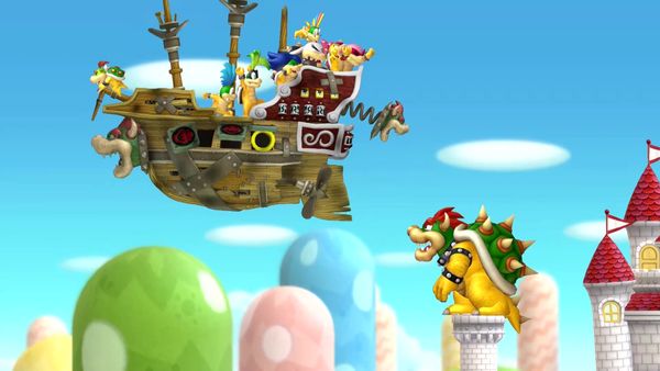 New Super Mario Bros. U Deluxe Gameplay - Zebra Gamer - Peach's Castle! The End!