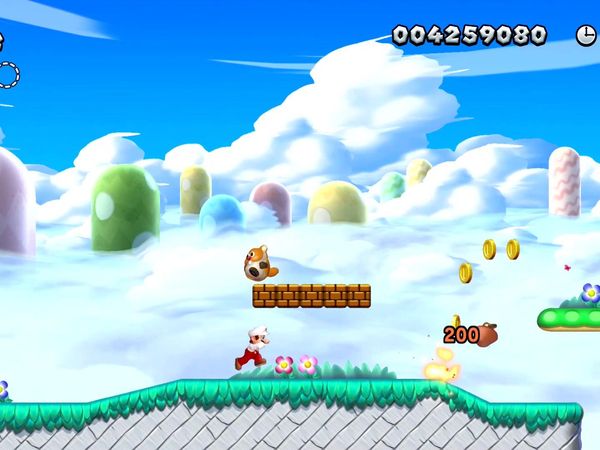 New Super Mario Bros. U Deluxe Gameplay - Zebra Gamer - Meringue Clouds! Toadette!