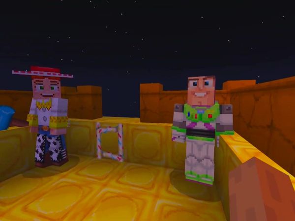Toys In Minecraft by NitroLukeDX - Alex & Steve