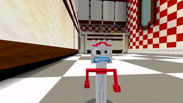 Toys In Minecraft by NitroLukeDX - Forky has a Child!?