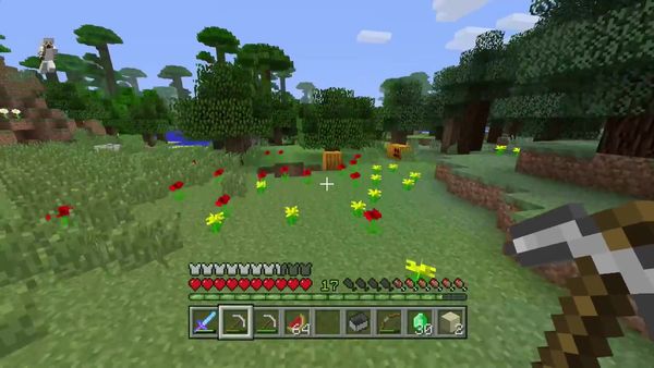 PS4 Gameplay Minecraft - Zebra Gamer - Creeper Attack
