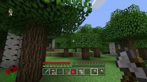 PS4 Gameplay Minecraft - Zebra Gamer - Harvesting