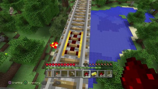 PS4 Gameplay Minecraft - Zebra Gamer - Diamond Run