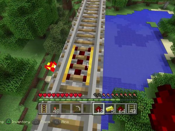 PS4 Gameplay Minecraft - Zebra Gamer - Diamond Run