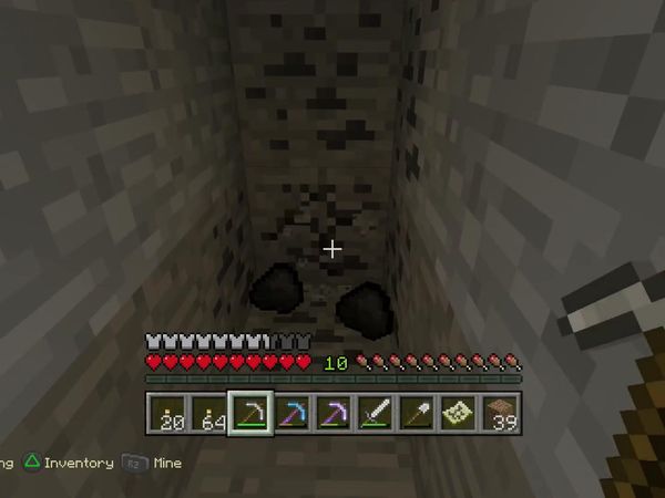 PS4 Gameplay Minecraft - Zebra Gamer - Scavenging