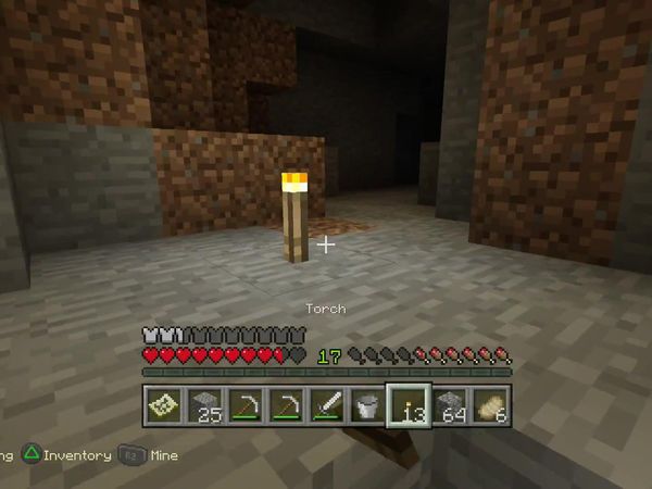 PS4 Gameplay Minecraft - Zebra Gamer - The Search for Diamonds