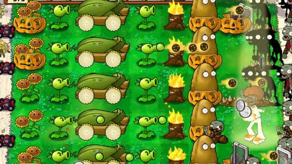 Plants vs. Zombies Gameplay - Zebra Gamer - Cob Cannon! Survival Day (Hard)!