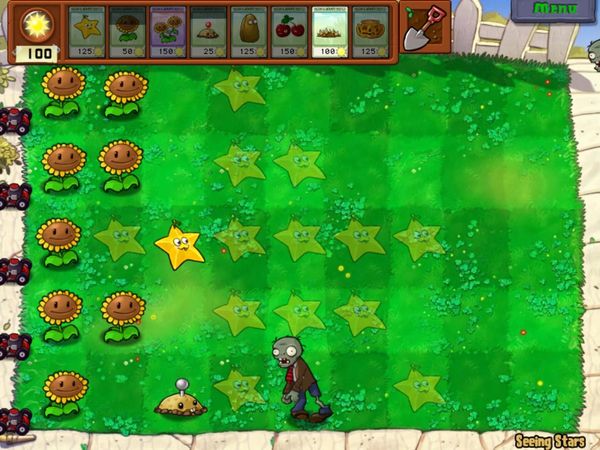 Plants vs. Zombies Gameplay - Zebra Gamer - Twin Sunflower! More Mini Games!