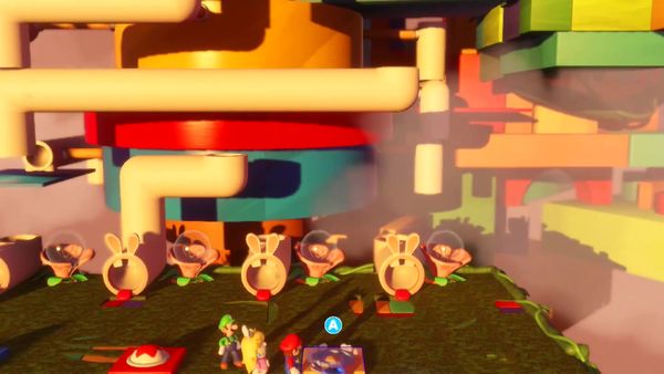 Mario + Rabbids Kingdom Battle Gameplay - Zebra Gamer - Luigi! New Smasher Enemy!