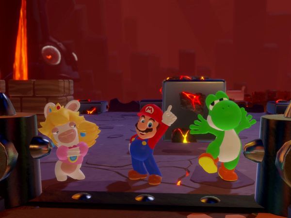 Mario + Rabbids Kingdom Battle Gameplay - Zebra Gamer - Yoshi! All Characters Unlocked!