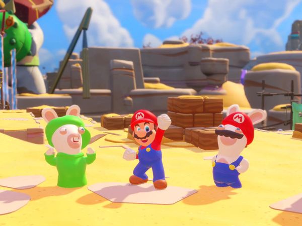Mario + Rabbids Kingdom Battle Gameplay - Zebra Gamer - World 2 Challenge Levels!