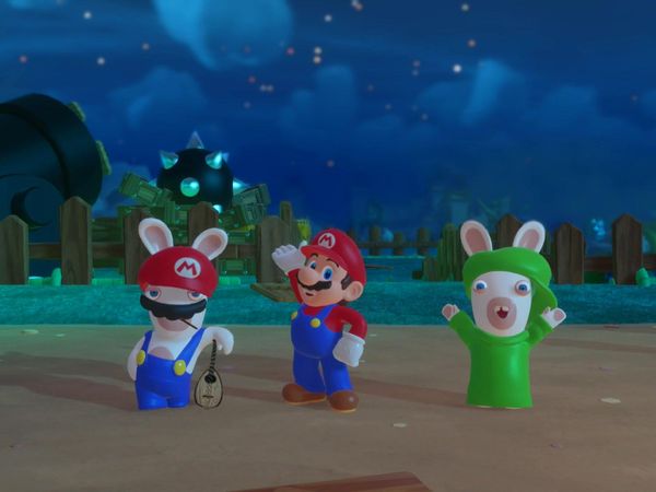Mario + Rabbids Kingdom Battle Gameplay - Zebra Gamer - World 3 Challenge Levels!