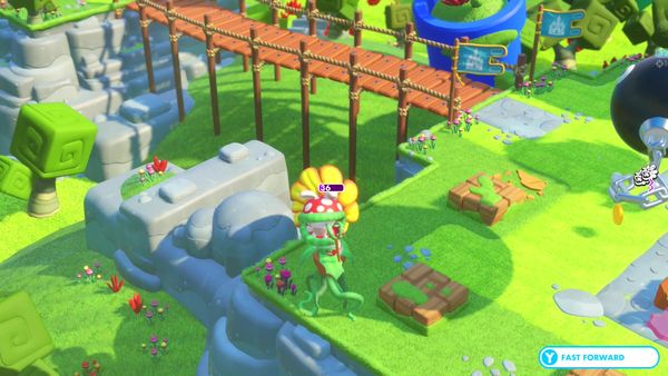 Mario + Rabbids Kingdom Battle Gameplay - Zebra Gamer - World 1 Challenge Levels!
