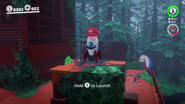Super Mario Odyssey Gameplay - Zebra Gamer - Here Comes Tank Mario!
