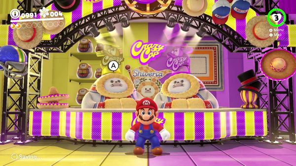 Super Mario Odyssey Gameplay - Zebra Gamer - Snow Kingdom! Shiveria's Bound Bowl Grand Prix!