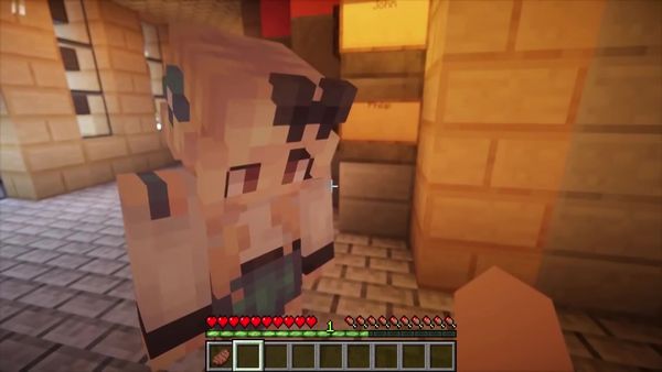 School (Minecraft Roleplay) - First Kiss
