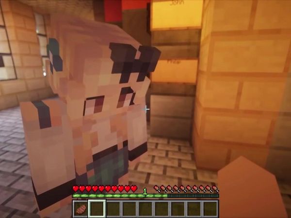 School (Minecraft Roleplay) - First Kiss