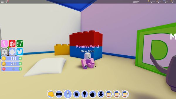 Roblox Funny Moments (Penny Pond and PairOfDucks) - HELP I've Been Turned Into a BABY