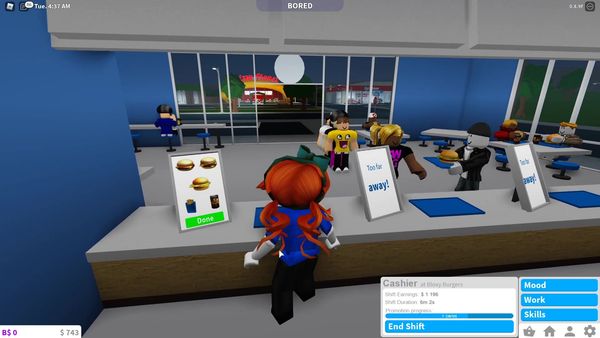 Roblox Bloxburg Funny Moments (Penny Pond) - Serving Spy Burgers
