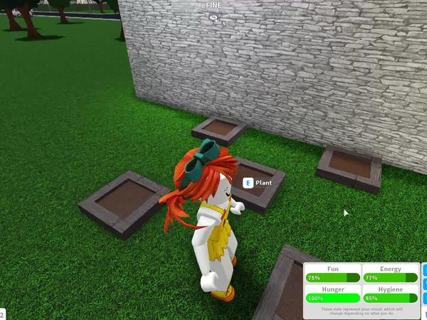 Roblox Bloxburg Funny Moments (Penny Pond) - Growing a Secret Garden