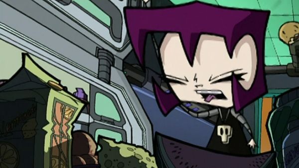 Invasor Zim - Gaz a experimentadora de porco