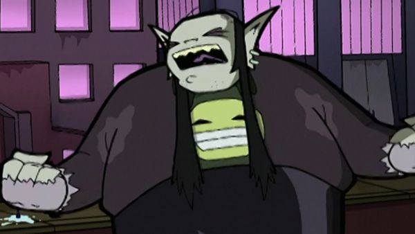 Invasor Zim - Mortos, o ladrão de almas / Zim come waffles