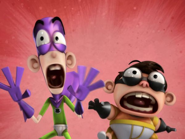 Fan Boy & Chum Chum - Atrapados en la escuela / Venimos del futuro