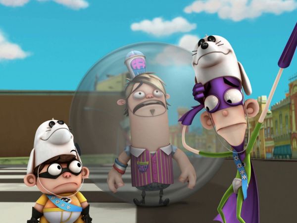 Fan Boy & Chum Chum - Boog burbuja / La figura misteriosa del cereal